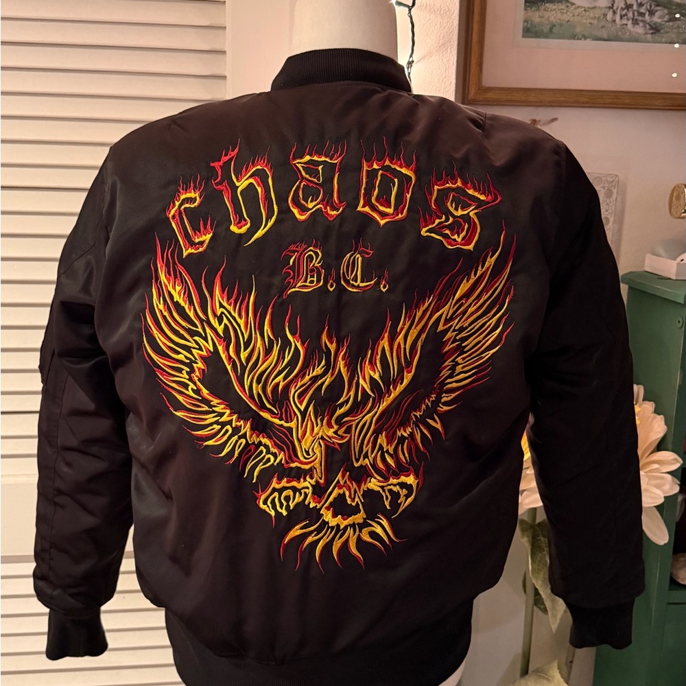 The People Vs. Classic Black Bomber Jacket